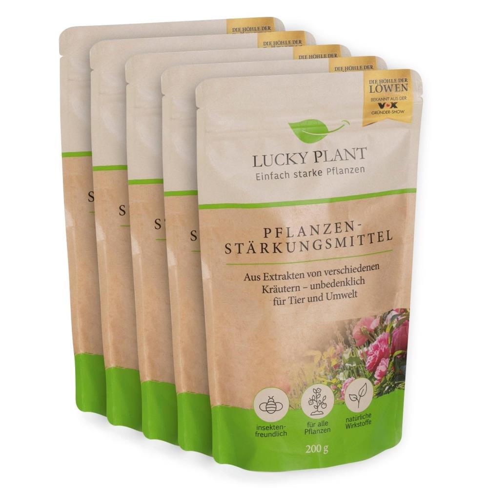 Pflanzenstärkung Pulver (5x 200 g) – Lucky Plant GmbH