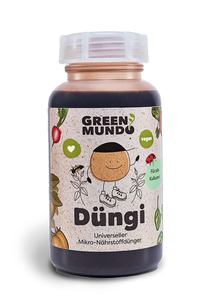 DÜNGI – Jungpflanzendünger + Pflanzenhilfsstoff