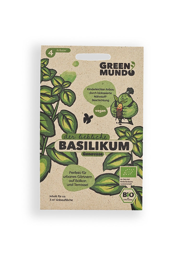 Basilikum Genovese BIO &amp; samenfest